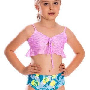 Vestido de baño para niña - Bikini Bolero - Limones