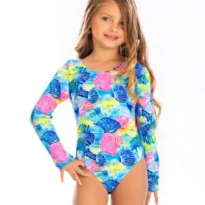 Vestido de baño para niña - Conchitas Rosa