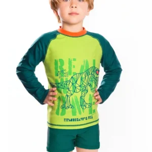 Conjunto de Baño Niño Manga Larga - Dino King